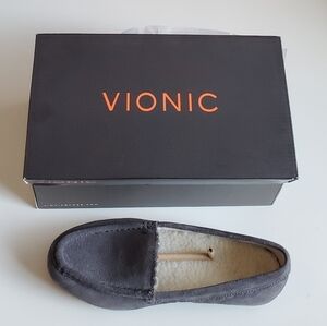 Vionic suede loafers